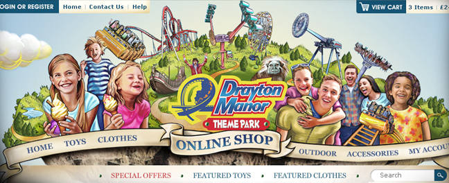 Drayton Manor Online Shop