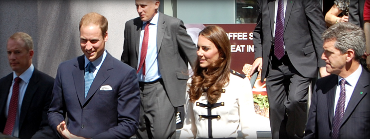 Prince William and Kate visit Birmingham